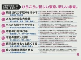 【都知事選】小池と蓮舫の公約の比較がこちら。もし都民だったらどっちに投票したい？？？