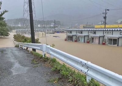 【画像】石川の仮設住宅水没　地獄絵図へ