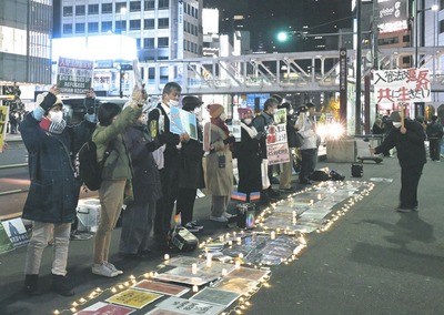 【速報】市民有志、入管法の問題点をついに特定　新宿駅前で国民にバラす