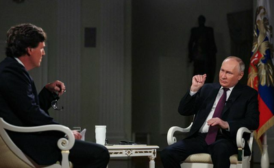【速報】プーチン大統領と米No1司会者のインタビューが世界中で話題　プーチン「もし本当に戦いを止めたいのであれば、武器の供与を止めろ」