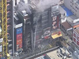 【道頓堀ビル火災】死亡の消防隊員２人は退避中にルートが崩落、フロアに取り残された可能性「現場は火災報知機など６項目で法令違反」