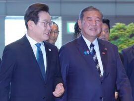 【速報】石破首相、李大統領の自叙伝にサインもらう　夕食会は石破式カレー、キムチを乗せたウナギ料理でおもてなし