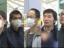 【画像】広島原爆の日に市職員に暴行　中核派活動家5人の名前と顔写真公開「互いに腕を組んだ4列縦隊の最前列」