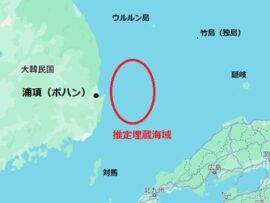 【地図あり】韓国大統領が日本海の試掘を表明「東海(日本海)に最大140億バレルに達する大量の石油と天然ガスが埋蔵されている」