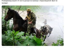 【速報】ロシア軍、伝説の騎兵を復活させる・・・