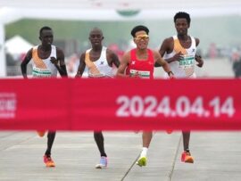 【動画】北京ハーフマラソンで八百長　アフリカ勢が中国選手にトップを譲る「世界よ、これが一帯一路だ」