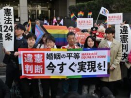 【速報】東京地裁「同性同士の婚姻を認めていない現行制度は憲法に反する」