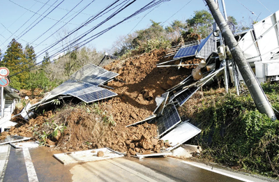 【能登半島地震】地震で太陽光発電施設１９か所が破損、感電・発火の恐れ「３か月以上経過も被害の全容不明」