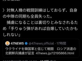 【悲報】ウクライナの北朝鮮兵、韓国人と戦ってるつもりだった
