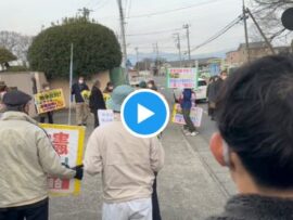 【動画】中核派「避難訓練やめろ！戦争煽るな」と小学校に集団で押し寄せ、児童や教員を威嚇「子供たちが先に出るのか？」