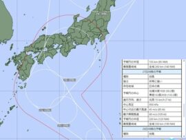【速報】台風10号が超発達！950hPaで突入か　5ch焦り始める・・・
