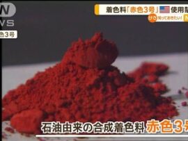 【速報】米国「動物実験により発がん性の懸念、赤色3号を使用禁止」伊東消費者担当相「人間では確認できていないので使用OK、諸外国の動向も踏まえ検討する」