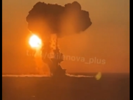 【動画】ウクライナがロシアの核爆撃機の収納場所を攻撃「キノコ雲がやばい・・・」