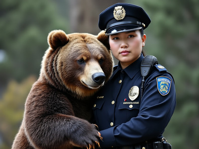 【悲報】猟友会「ヒグマ退治はしない。警察がヒグマに職務質問して任意同行すればいい」