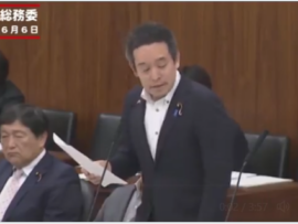 【蓮舫の事前運動疑惑】ＮＨＫ党・浜田聡「誰も追求しないなら私がします」→実際に総務省・選挙部長が回答「お答えは...」