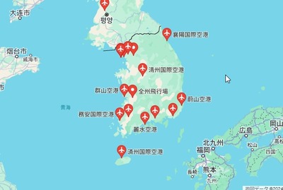 【速報】韓国、メンヘラハブ空港で国傾く「求められているの！」狭い国土に15の空港(11赤字)、さらに10の新空港建設が国費で進行中