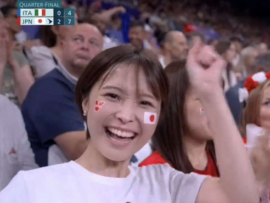 【炎上】病気療養中のフジテレビ女子アナ、パリ五輪エンジョイ観戦している様子が中継カメラに映り込みが炎上ｗｗｗｗｗｗｗ