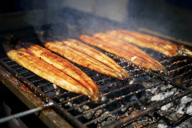 食欲をそそるうな重