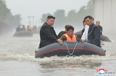 【画像】金正恩、愛車が水没したあとの続編を発見ｗｗｗｗｗ