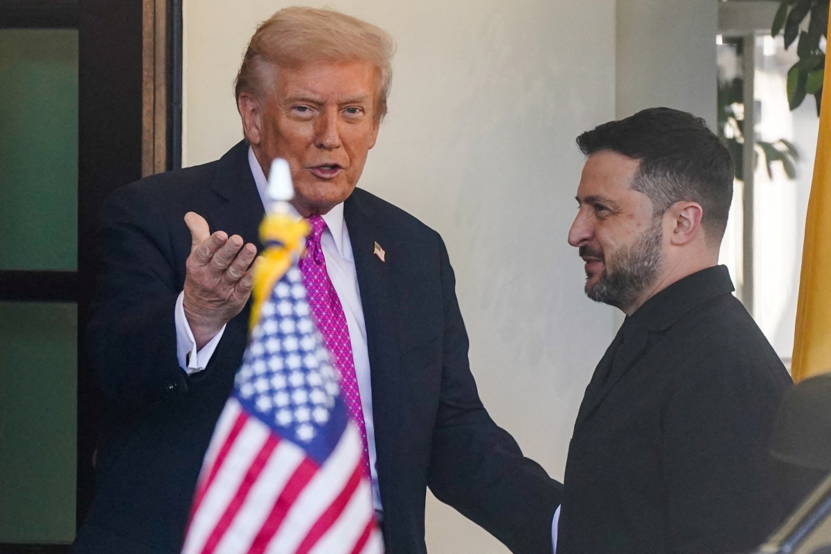 トランプ=ゼレンスキー プーチンとの電話会談の後、ホワイトハウスで幕を閉じた一幕 トランプ=ゼレンスキー プーチンとの電話会談の後、ホワイトハウスで幕を閉じた一幕