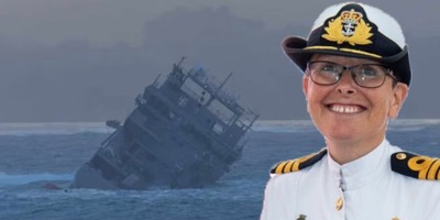 【悲報】ニュージーランド海軍司令官の女さん、初めての艦船指揮で1億ドルの軍艦を沈没させ、更には油で海洋汚染も深刻に・・・