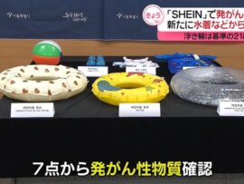 【緊急警告】SHEIN商品から発がん性物質！子ども用浮き輪で基準値の218.5倍、今すぐ確認を！