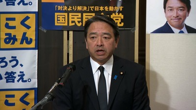 国民・榛葉幹事長「帰ってくるのはウルトラマンと蓮舫さんだけ。3分しか戦えない。帰ってきた蓮舫ってなんだよ」