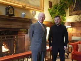イギリスのチャールズ国王『ゼレンスキー大統領の服装は戦時中の国家にあるべき正装だ』
